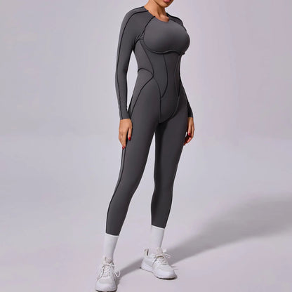 Sexy Backless Slim Fit Sports Outfit