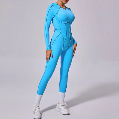 Sexy Backless Slim Fit Sports Outfit