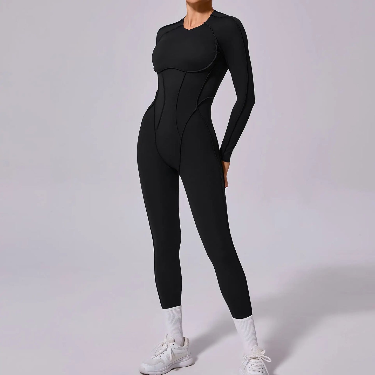 Sexy Backless Slim Fit Sports Outfit